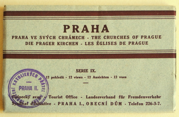 pohlednice Praha chramy 1417 - pohlednice, známky, celistvosti