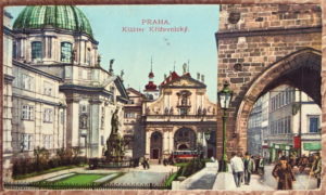 pohlednice Praha klaster Krizovnicky 711 - pohlednice, známky, celistvosti
