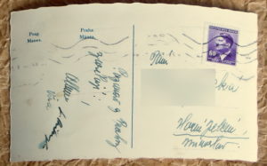 pohlednice Praha manes 764a - pohlednice, známky, celistvosti