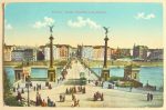 pohlednice Praha most cecha 1360 - pohlednice, známky, celistvosti