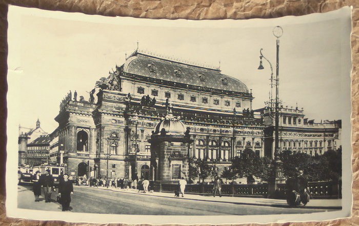 pohlednice Praha narodni divadlo 774 - pohlednice, známky, celistvosti