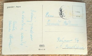 pohlednice Rejviz 1167a - pohlednice, známky, celistvosti