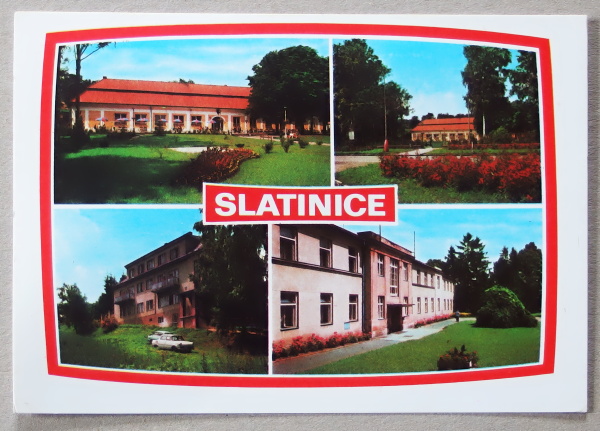 pohlednice Slatinice 1934 - pohlednice, známky, celistvosti