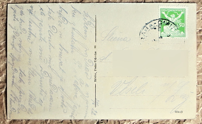 pohlednice Tabor Kotnov 881a - pohlednice, známky, celistvosti
