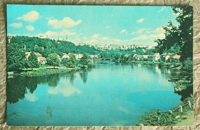pohlednice Tabor celkovy pohled 928 - pohlednice, známky, celistvosti