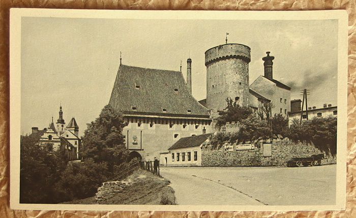 pohlednice Tabor hrad Kotnov 882 - pohlednice, známky, celistvosti