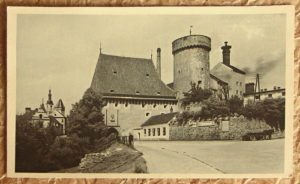 pohlednice Tabor hrad Kotnov 885 - pohlednice, známky, celistvosti