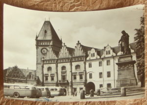 pohlednice Tabor radnice 929 - pohlednice, známky, celistvosti