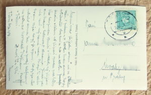 pohlednice Trebon namesti 917a - pohlednice, známky, celistvosti