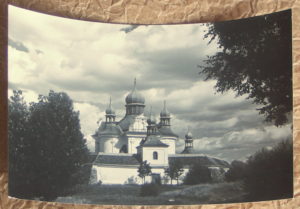 pohlednice Trhove Sviny kostel trojice 924 - pohlednice, známky, celistvosti