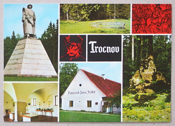 pohlednice Trocnov 1966 - pohlednice, známky, celistvosti