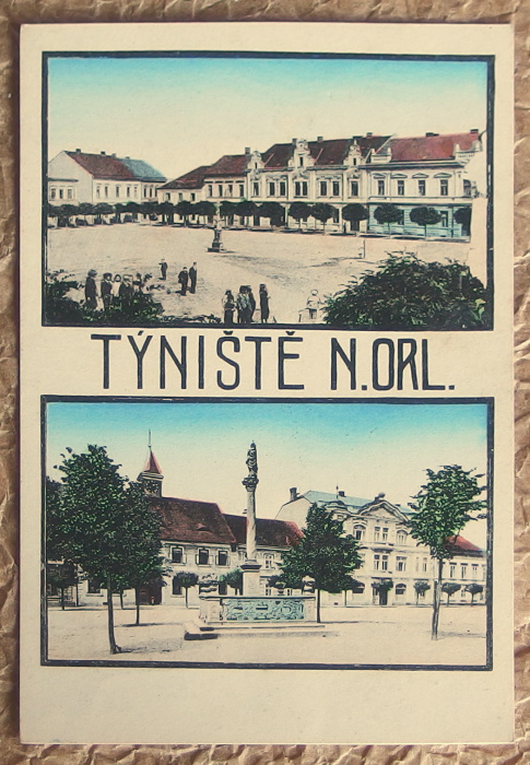 pohlednice Tyniste nad Orlici namesti 902 - pohlednice, známky, celistvosti