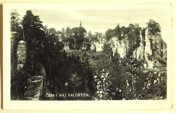 pohlednice Valdstyn 1469 - pohlednice, známky, celistvosti