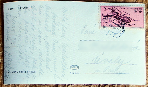 pohlednice Veseli nad Luznici 1064a - pohlednice, známky, celistvosti