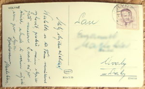 pohlednice Volyne 1035a - pohlednice, známky, celistvosti