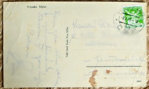 pohlednice Vysoke Myto namesti 1044a - pohlednice, známky, celistvosti