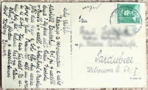 pohlednice Zamrsk 1027a - pohlednice, známky, celistvosti