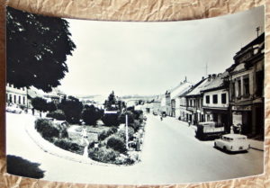 pohlednice Zirovnice namesti 1084 - pohlednice, známky, celistvosti