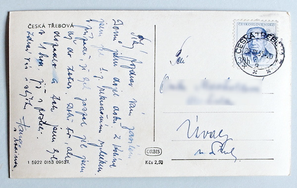 pohlednice ceska trebova 186a - pohlednice, známky, celistvosti