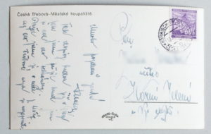 pohlednice ceska trebova koupaliste 189a - pohlednice, známky, celistvosti