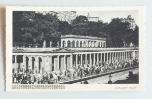 pohlednice kolonada Karlovy Vary 603 - pohlednice, známky, celistvosti