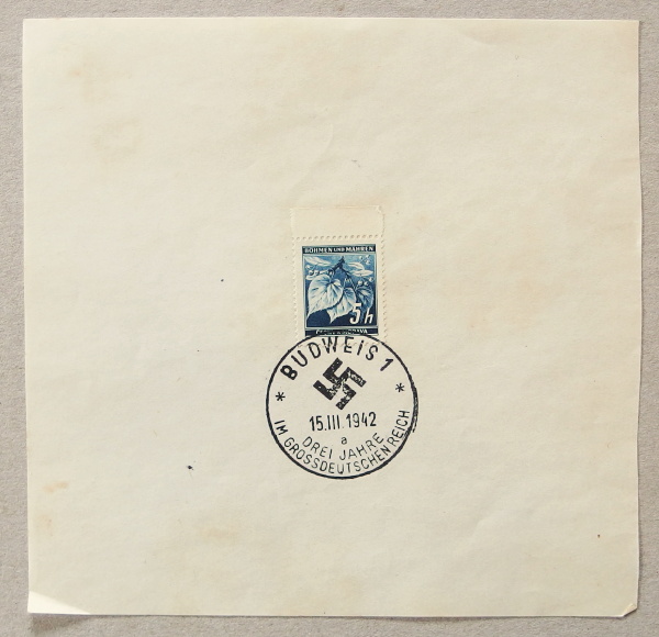 prilezitostne razitko 1942 - pohlednice, známky, celistvosti