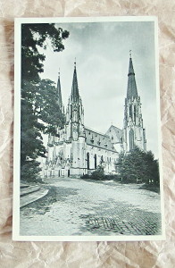 stara pohlednice 1930 Olomouc Dom 8 - pohlednice, známky, celistvosti