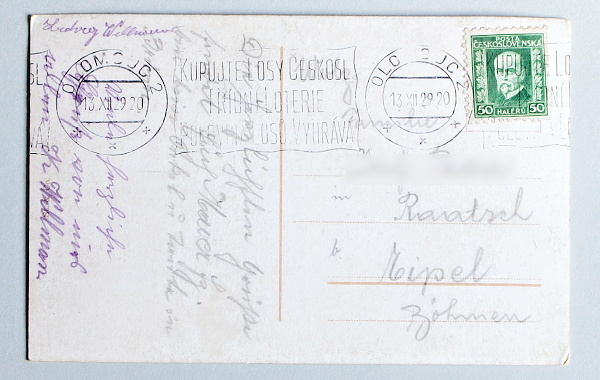 stara pohlednice Brno 207a - pohlednice, známky, celistvosti