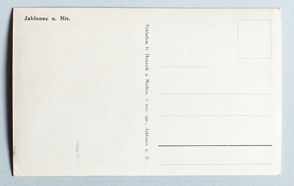 stara pohlednice Jablonec 371a - pohlednice, známky, celistvosti