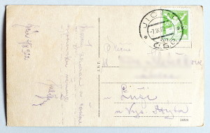 stara pohlednice Jicin sokolovna 382a - pohlednice, známky, celistvosti