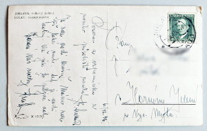 stara pohlednice Jihlava viadukt 392a - pohlednice, známky, celistvosti
