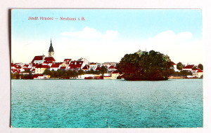 stara pohlednice Jindrichuv Hradec 365 - pohlednice, známky, celistvosti