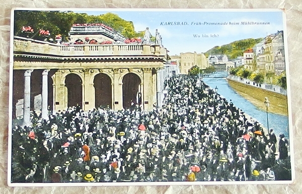 stara pohlednice Karlovy Vary 38 - pohlednice, známky, celistvosti