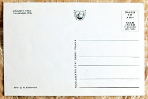 stara pohlednice Karlovy Vary 96a - pohlednice, známky, celistvosti