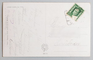 stara pohlednice Karluv Tyn Muttich 496a - pohlednice, známky, celistvosti
