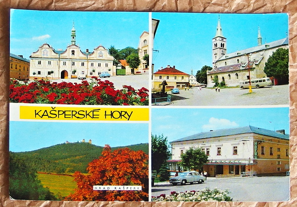 stara pohlednice Kasperske Hory 650 - pohlednice, známky, celistvosti