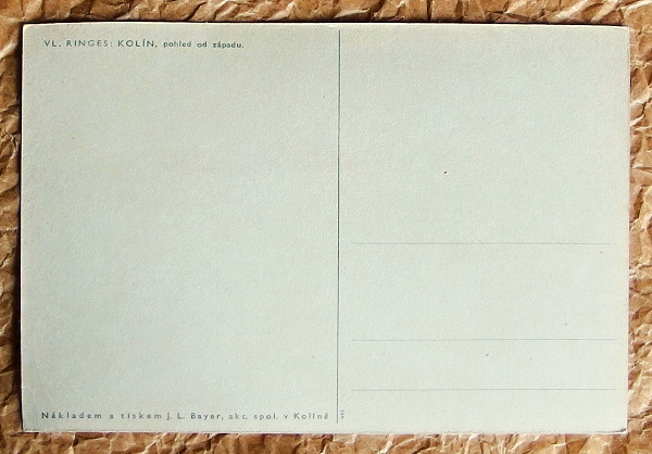 stara pohlednice Kolin Ringes 652a - pohlednice, známky, celistvosti