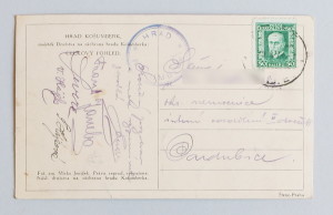 stara pohlednice Kosumberk hrad 511a - pohlednice, známky, celistvosti