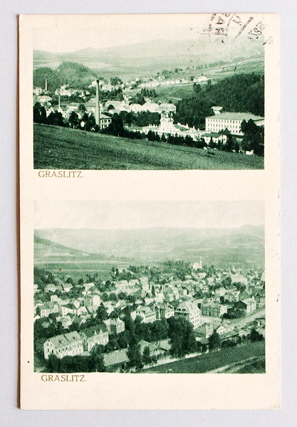 stara pohlednice Kraslice 519 - pohlednice, známky, celistvosti