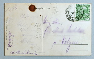 stara pohlednice Nymburk kostel 313a - pohlednice, známky, celistvosti