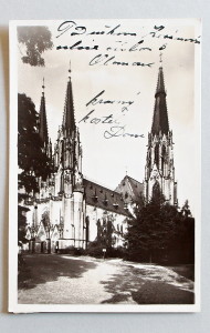 stara pohlednice Olomouc Dom 330 - pohlednice, známky, celistvosti