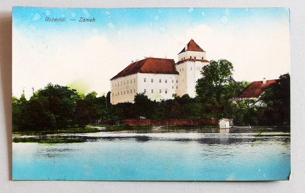 stara pohlednice Rozmital zamek 399 - pohlednice, známky, celistvosti