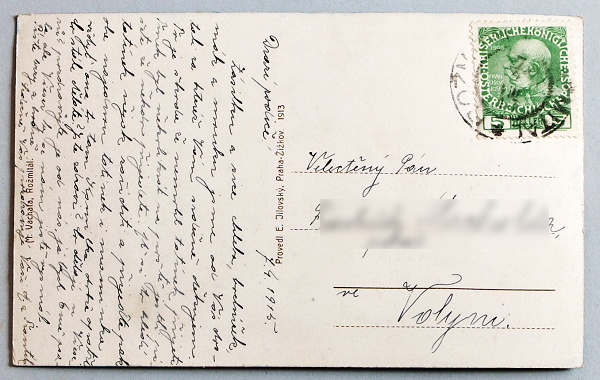 stara pohlednice Rozmital zamek 399a - pohlednice, známky, celistvosti