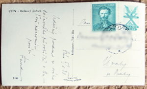 stara pohlednice Zlin 1019a - pohlednice, známky, celistvosti
