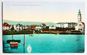 stara pohlednice duchcov kostel 174 - pohlednice, známky, celistvosti