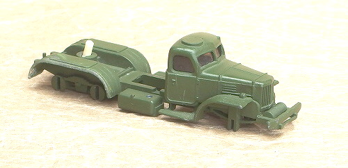 stare auticko vojensky nakladak H6d - hračky