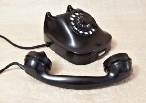 starozitny bakelitovy telefon T TAB 41 staré TELEFONY - sbírka