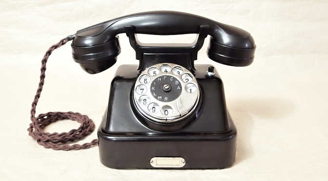 starozitny telefon Mikrophona renovace - staré telefony a náhradní díly
