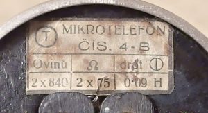 starozitny telefon telegrafia kopytko mikrofon staré TELEFONY - sbírka