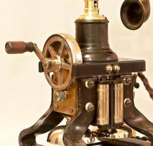 telefon Ericsson Skeleton 1919 g staré TELEFONY - sbírka